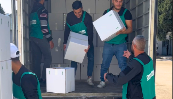 Magenta and Blue Modern Event Planner Logo